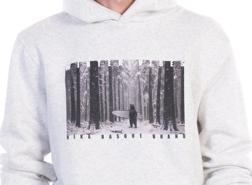 SUDADERA WINTER VIBES MAN HïKA