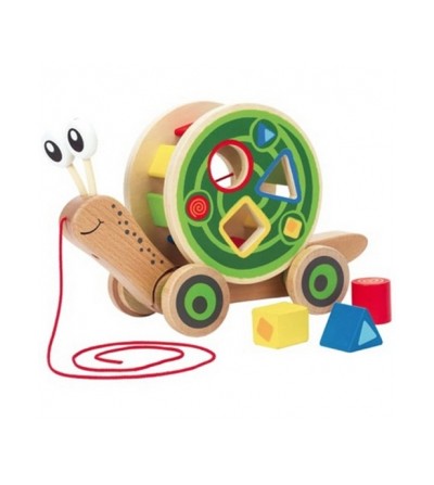 Caracol de arrastre de madera 1