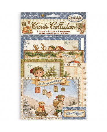 CARDS COLLECTION Stamperia Silent Night 1