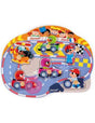 Carreras Puzzle Encajable 6 Piezas (Madera) - Dendago