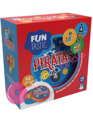 Cartas Redondas Funtastic - Piratas - Dendago