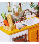 Casas en miniatura DIY. JASON'S KITCHEN 2