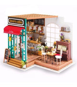Casas en miniatura DIY. SIMON'S COFFEE 1