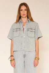 MKT STUDIO CAMISA DENIM GRIS CELITA TOKYO