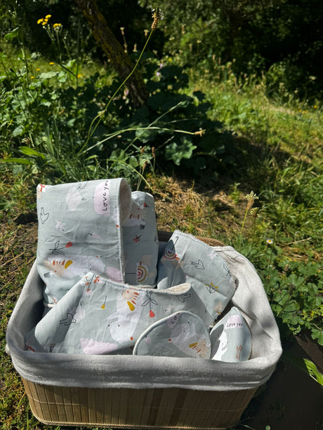 Cesta bebé primeros meses - Dendago