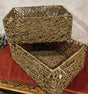 Cesta de maíz de color marrón. 27 x 38 - Dendago