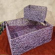 Cesta de maíz de color morado. 27 x 38 - Dendago