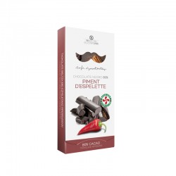 Chocolate Negro 80% con Pimiento de Ezpeleta 1