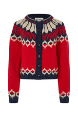 LOLLYS LAUNDRY CARDIGAN CON ESTAMPADO NORDICO CLARE