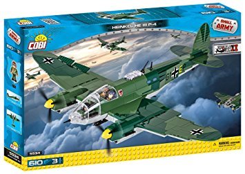 COBI 5534 - Heinkel He 111 P - 4, avión piezas bloks - Dendago