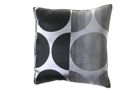 Cojín negro en jacquard modelo Bonn 45 x 45 cm - Dendago
