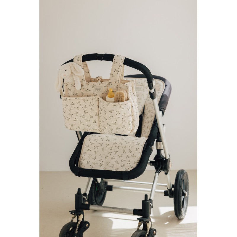 Colchoneta recta universal olive bloom Baby shower