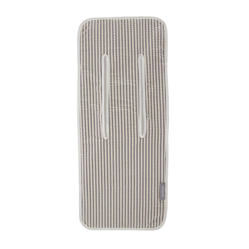 Colchoneta silla universal recta Derby gris
