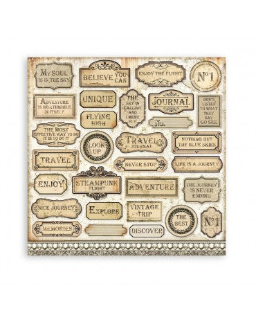 COLECCIÓN 30x30 STAMPERIA Sir Vagabond Aviator 2