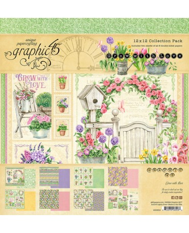 Colección 30x30 GRAPHIC 45 Grow with Love 1