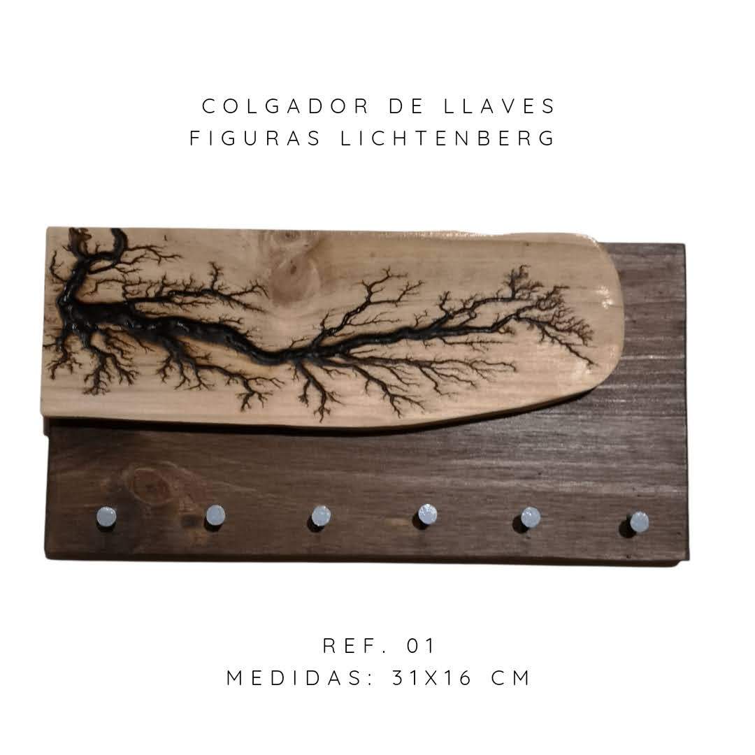 COLGADORES DE LLAVES FIGURAS LICHTENBERG - Ref 01 - Dendago