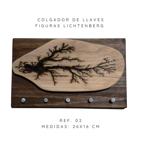 COLGADORES DE LLAVES FIGURAS LICHTENBERG - Ref 02 - Dendago