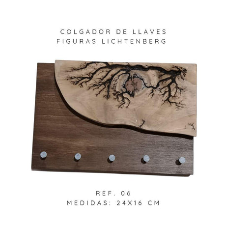 COLGADORES DE LLAVES FIGURAS LICHTENBERG - Ref 06 - Dendago