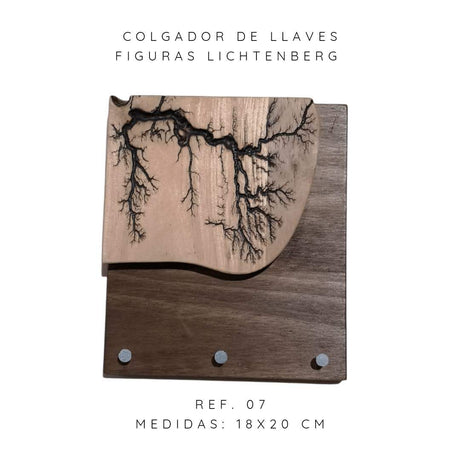 COLGADORES DE LLAVES FIGURAS LICHTENBERG - Ref 07 - Dendago