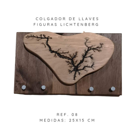 COLGADORES DE LLAVES FIGURAS LICHTENBERG - Ref 08 - Dendago