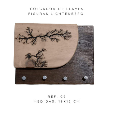 COLGADORES DE LLAVES FIGURAS LICHTENBERG - Ref 09 - Dendago