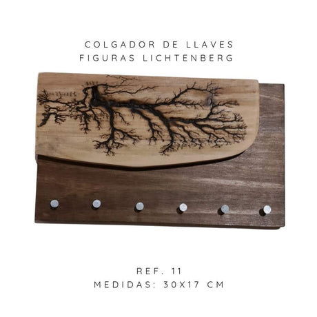 COLGADORES DE LLAVES FIGURAS LICHTENBERG - Ref 11 - Dendago