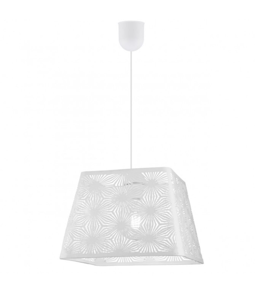 COLGANTE CUADRADA BLANCA - Dendago