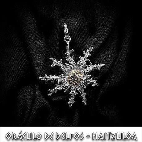 Colgante Eguzkilore 38x40 mm - Dendago