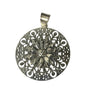 Colgante Eguzkilore Plata Redondo Calado - Dendago