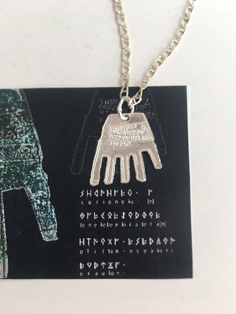 Colgante en plata MANO DE IRULEGI - Dendago