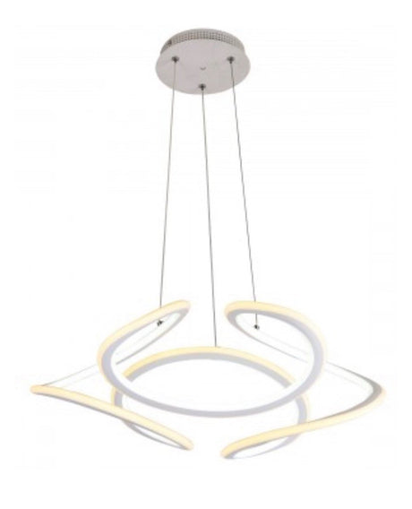 COLGANTE LED ESPIRAL CON MANDO A DISTANCIA - Dendago