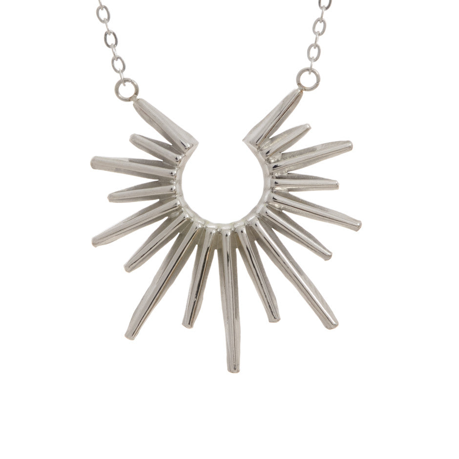 Colgante sunrise plateado Alexah