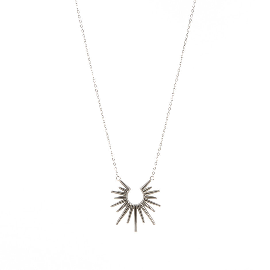 Colgante sunrise plateado Alexah