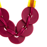 Collar congo fucsia Alexah