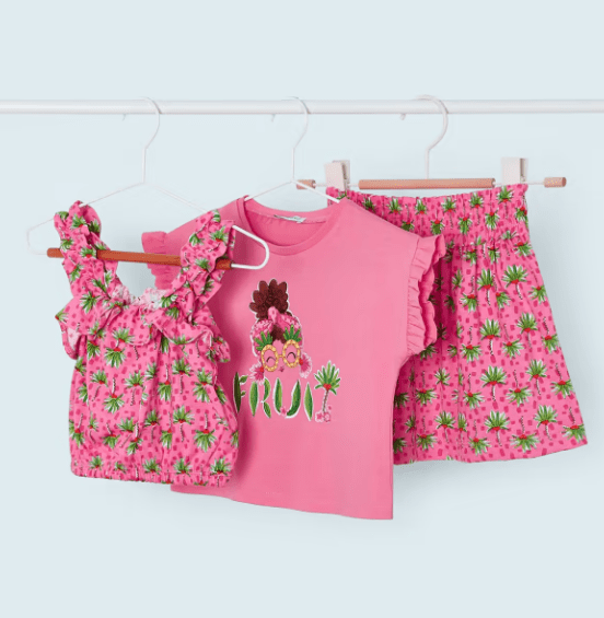 Conjunto 3 piezas niña - Dendago