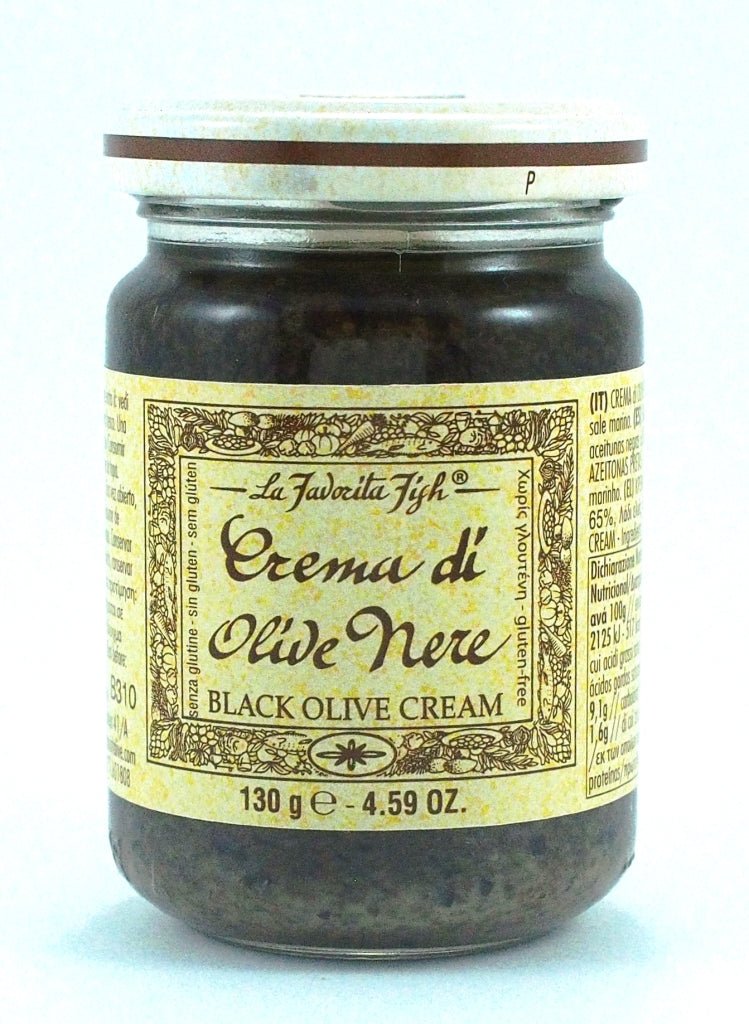 Crema aceituna negra LA FAVORITA FISH - Dendago