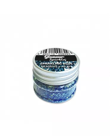 CRISTALES Glamour Sparkles Stamperia AZUL 1