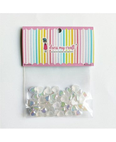 Cristales gotitas de corazón 8 mm 1