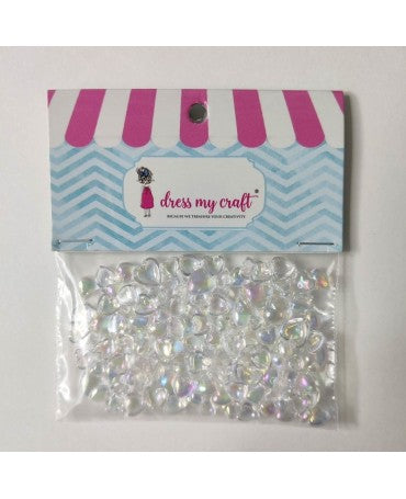 Cristales gotitas de corazón surtidas 1