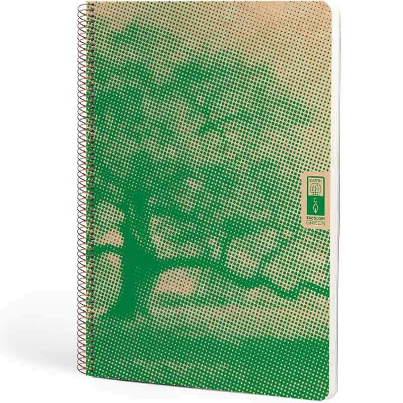 Cuaderno Papel reciclado Bosque - Dendago