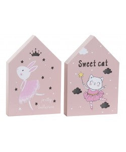 CUADRO ROSA CON LED 1