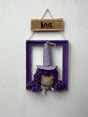 CUADRO BRUJA MORADO PERSONALIZADO - Dendago