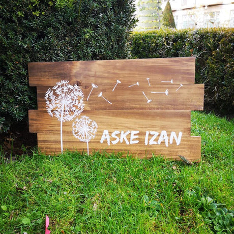 CUADRO MADERA ASKE IZAN - Dendago