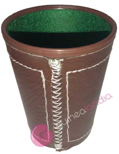 Cubilete Para Dados Cuero - Fournier - Dendago