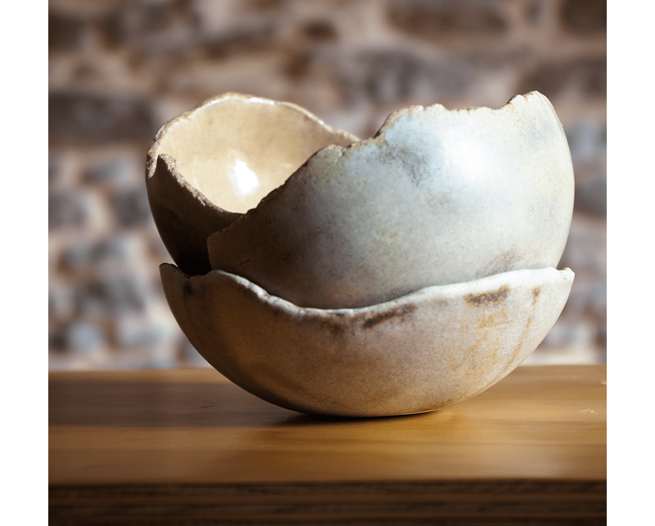 Cuenco artesanal de cerámica - Dendago