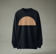 Camiseta negra de manga larga Hostoa 
