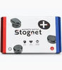 Juego Magnetic Battle de Stognet con piezas magnéticas negras para desafiar la lógica, la estrategia y la coordinación en partidas divertidas para toda la familia.
