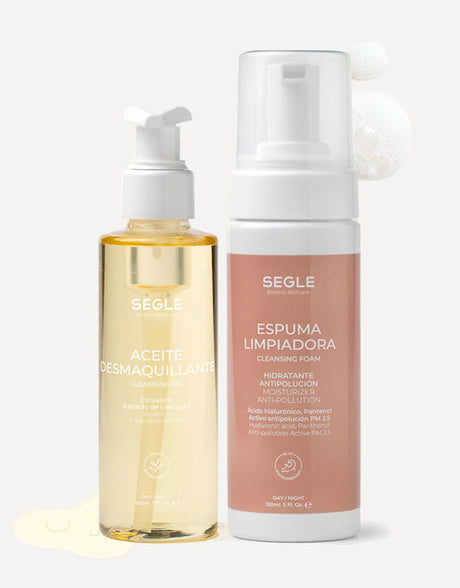 Pack doble limpieza aceite y espuma Segle.