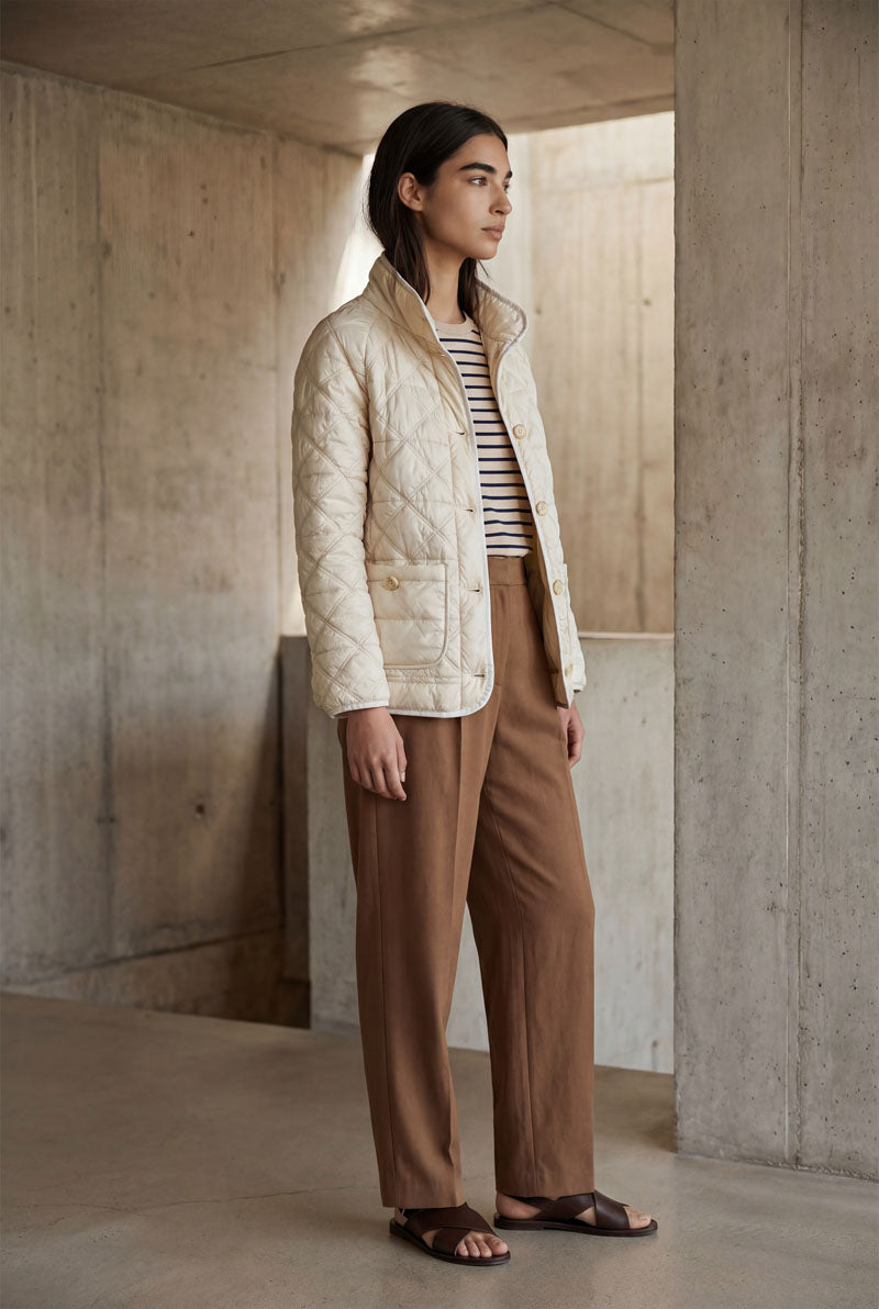 CHAQUETA ALCOLCHADA BEIGE DONJAZ