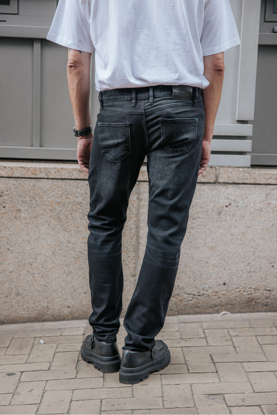 Pantalon tejano negro DUSTEE S-SDM faustino Freeman T.Porter